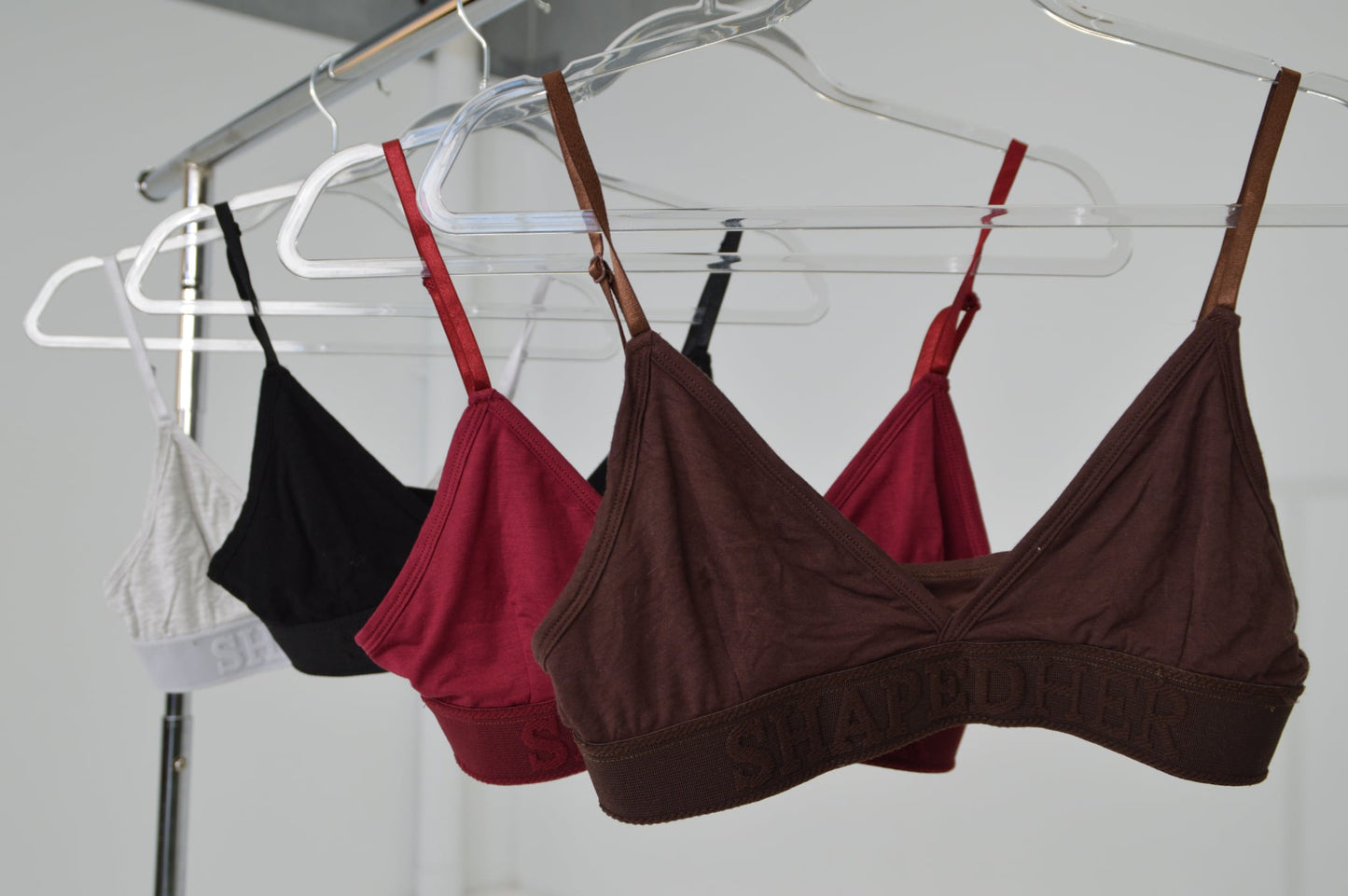 Signature triangle bra