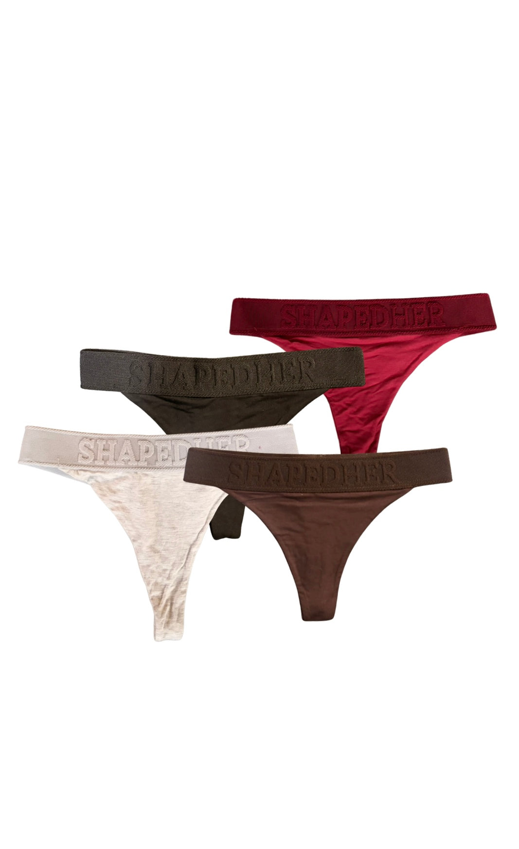 Seamless thong value pack