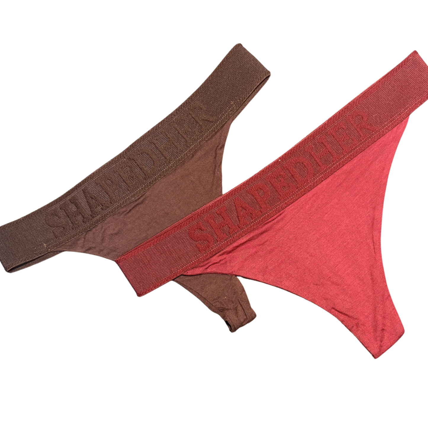 Triangle Thong Chestnut & Maroon