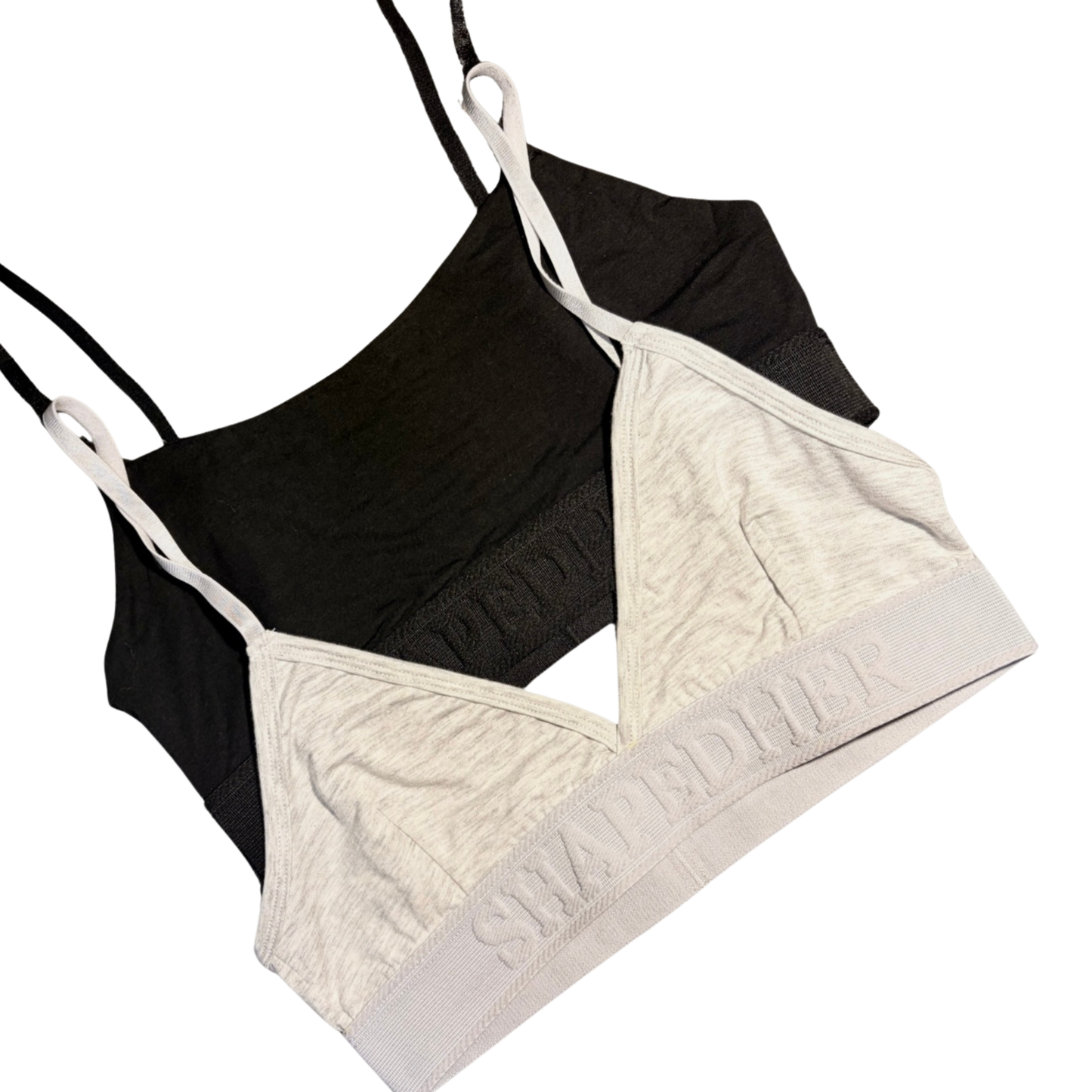Black Scoop & Grey Triangle